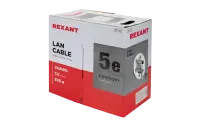01-0143 Кабель витая пара REXANT FTP 4PR 24AWG, CAT5e (бухта 305 м)