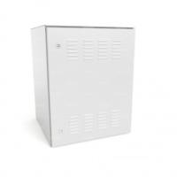 изображение19" настенный термошкаф 15U 600x500мм с обогревом 150W и вентиляцией, IP55