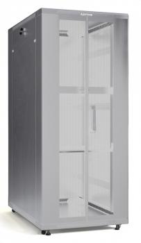 изображениеHyperline TTB-1868-DD-RAL7035 Шкаф напольный 19-дюймовый, 18U, 988x600х800 мм (ВхШхГ), передняя и задняя распашные перфорированные двери (75%), ручка с замком, крыша нового типа, цвет серый (RAL 7035) (разобранный)