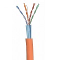 картинка витая пара f/utp сat 5e pvc нг(а)-ls 4х2х0,52 premium indoor 305м | fu.c5e.2.04.5.1