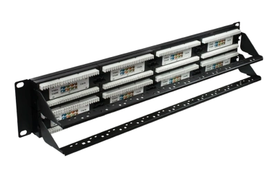 10-0405 SUPRLAN Патч-панель 19", 48хRJ-45, UTP, Cat.5e, 2U