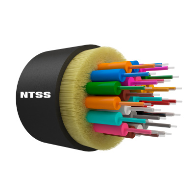 Оптический кабель распределительный NTSS, IN/OUT, 24 волокна OM2, 50/125, LSZH, черный