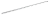 Палка  для протяжки кабеля,  L=0,5м ССД