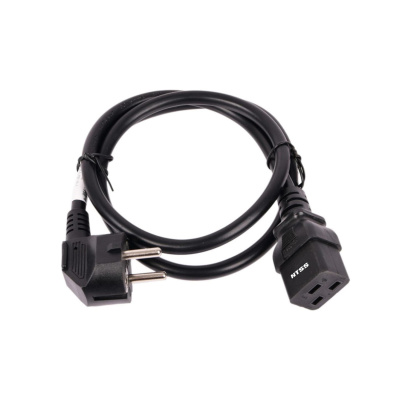 Шнур питания NTSS для БРП IEC 60320 C19 –  CEE 7/7 Schuko, 3х1.5, 1.8 м, ГОСТ