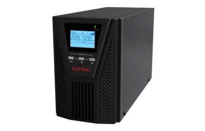 SMALLT1A10S Онлайн ИБП, Small Tower, 1000VA/900W, 2xSchuko, USB, 3x7Ач