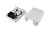 430230 Hyperline SB1-1-8P8C-C5e-WH Розетка компьютерная RJ-45(8P8C), категория 5e, одинарная, внешняя, Dual IDC