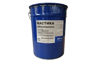 Мастика битумно-полимерная гидроизоляционная (20 л)