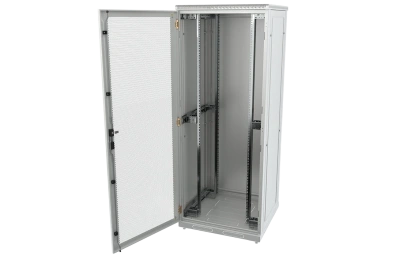 изображениеШкаф телекоммуникационный напольный 19",42U(800x800), ШТ-НП-42U-800-800-П, передняя дверь перфорированная ССД