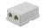03-0002 REXANT Розетка телефонная RJ-14 2/6P4C открытой проводки