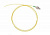 Шнур оптический монтажный (пигтейл) SM-0.9-FC/APC, 1.5м