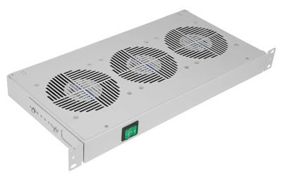 Вентиляторный модуль , 3 вентилятора с термодатчиком без шнура питания 35С ВМ-3-19" ССД