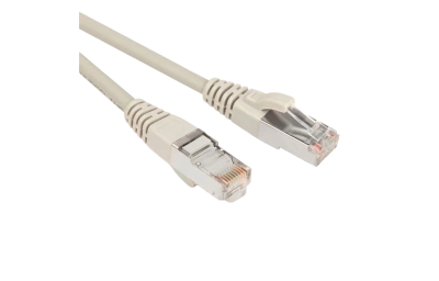42337 Hyperline PC-LPM-STP-RJ45-RJ45-C5e-2M-LSZH-GY Патч-корд F/UTP, экранированный, Cat.5e, LSZH, 2 м, серый