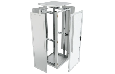 изображениеШкаф телекоммуникационный напольный 19",42U(800x800), ШТ-НП-42U-800-800-П, передняя дверь перфорированная ССД