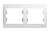 Рамка 2 поста Schneider Electric GLOSSA, горизонтальная, белый