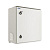 Шкаф настенный NTSS WTR (ШхВхГ) 400x500x250 мм, с монтажной платой, IP55, серый RAL7035