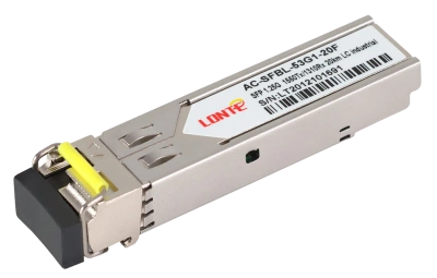 130706-02624 | SFP WDM 1.25G Tx1550/Rx1310 20km LC DDM (industrial)