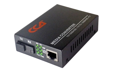 Медиаконвертер 100M, Tx1550/Rx1310 20km, RJ45 SC