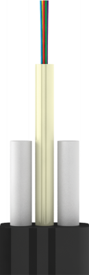 Кабель оптический дроп плоский усиленный ТПОд2-П-02У-1,3кН от ооо комтел 