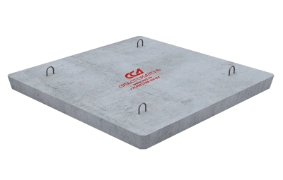 Плита ПАКС 1,4х1,4 анкерная колодца связи ( В15)