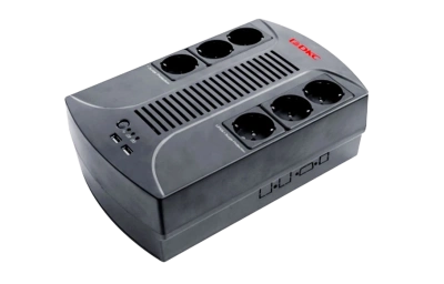 INFOPDU800 Линейно-интерактивный ИБП, Info, 800VA/480W, 6xSchuko, USB для зарядки (2), USB + RJ11, 1x8Aч
