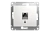 Розетка 1xRJ45 Cat.5 Schneider Electric GLOSSA, белый