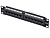 изображениеПатч-панель UTP, 10", 12 портов RJ45, cat.5е, 1U, Dual Type, Netko СКС, "J"