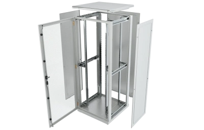 изображениеШкаф телекоммуникационный напольный 19",42U(800x800), ШТ-НП-42U-800-800-П, передняя дверь перфорированная ССД