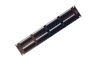 04-0022-1 REXANT Патч-панель 19", 1U, 48 портов RJ-45, категория 5e, Krone IDC
