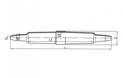 120301-00008 | Муфта п/эт прямая МПП 2 ССД