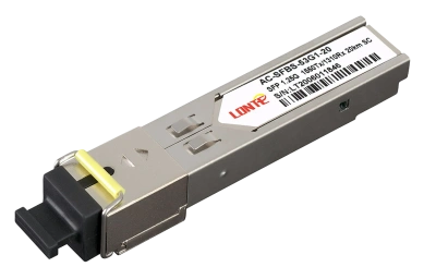 130706-01408 | SFP WDM 1.25G Tx1550/Rx1310 20km SC DDM