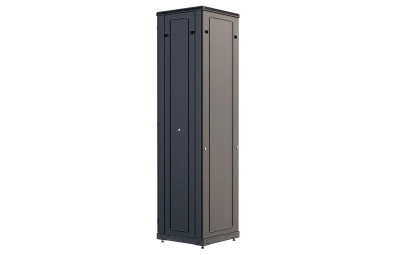 изображениеШкаф телекоммуникационный напольный 19", 47U (800x1000), ШТ-НП-М-47U-800-1000-C-Ч, передняя дверь стекло, черный ССД
