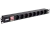 PH12-8D3 ITK PDU 8 розеток нем. ст, с LED выкл, 1U, без шнура, вх. С14