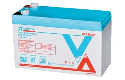 HRL 12-40W Аккумуляторная батарея Vektor HRL 12-40W