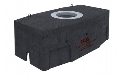 Колодец ККСр-5-80 ГЕК-ССД (В25) в двухслойной битумно-латексной гидроизоляции от ооо комтел 