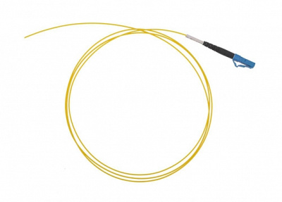 Шнур оптический монтажный (пигтейл) КТ-ШМ-0.9-SM-LCU-1.5-LSZH