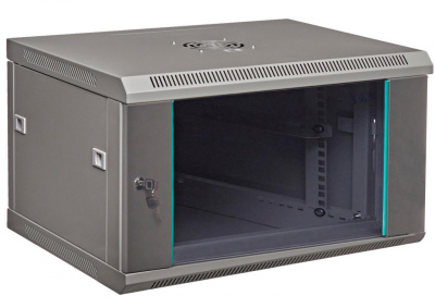 изображениеC066054GWTWOF | Шкаф телекоммуникационный 19 дюймов 6U 600х540мм серый