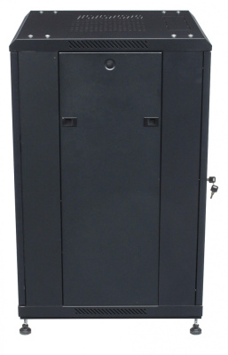 изображениеC2560100BWTWOF | Шкаф телекоммуникационный напольный 25U 19" серверный 600х1000 черный, дверь стекло