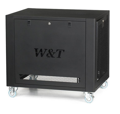 изображениеD126080BWTWOF-RU | Шкаф телекоммуникационный напольный 12U серверный 600х800мм черный