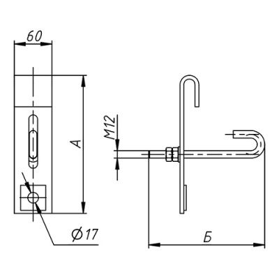 Узел крепления поддерживающий УП(У)-200 от ооо комтел 