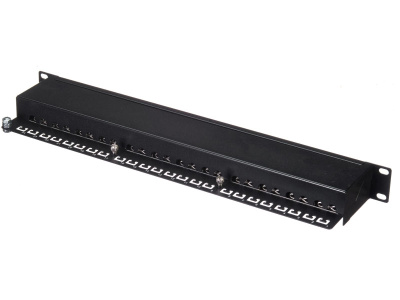 изображениеПатч-панель FTP, 19", 24 порта RJ45, cat.6, 1U, Dual Type, NETKO Expert CKC