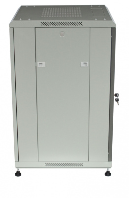 изображениеB226080GWTWOF | Шкаф телекоммуникационный напольный 22U 19" серверный 600х800 серый, дверь стекло
