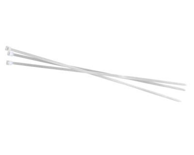 Стяжка нейлоновая 300*4,6 / 100 шт (белая), NETKO Optima "SZ"