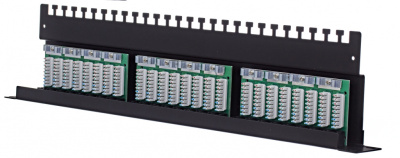 изображениеПатч-панель 19", 1U, 24 порта RJ-45, категории 5E WT-2126