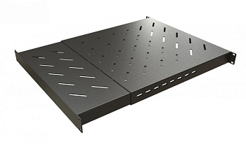 изображениеПолка c креплением 19'' 1U Hyperline TSD3H-1U-650/1100-RAL9005 черная