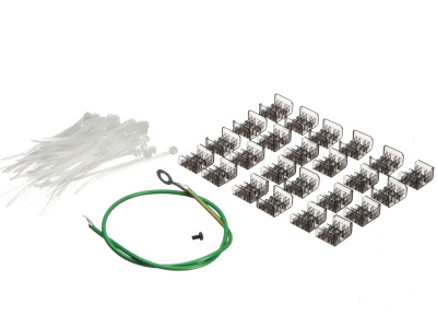 изображениеПатч-панель UTP, 19", 24 порта RJ45, cat.6а, 1U, Dual Type IDC, NETKO Expert СКС