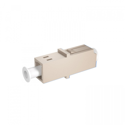 Адаптер оптический NTSS PREMIUM симплекс LC OM2 BEIGE