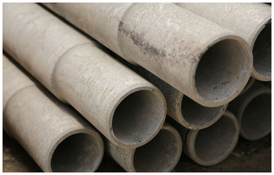 Труба хризотилцементная напорная ВТ-9 ID=150 мм, L=3,95п.м ГОСТ 31416-2009