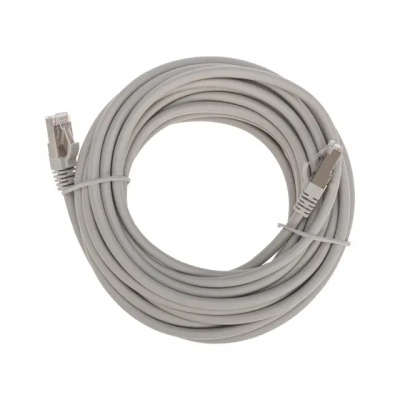 Патч-корд S/FTP, CAT 6A (10G), RJ45-RJ45, 28AWG, LSZH, серый, 7м REXANT