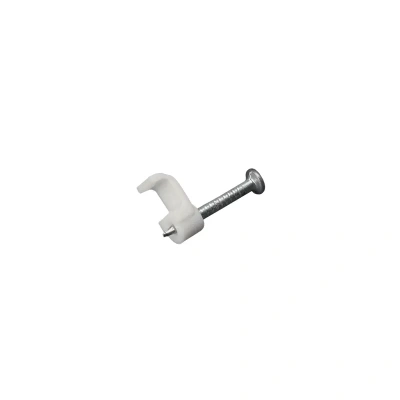 07-4205 Крепеж кабеля плоский 5х2 мм, белый (50 шт/уп) REXANT