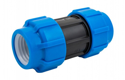 Муфта соединительная компрессионная для труб ПНД 110 мм